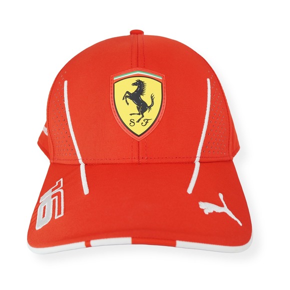 Puma Scuderia Ferrari Racing Hat Men OS Red Charles Leclerc F1 Monaco Snapback